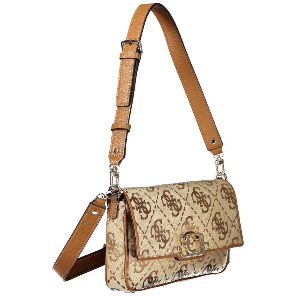 Front view with bag zipped and handles upright.