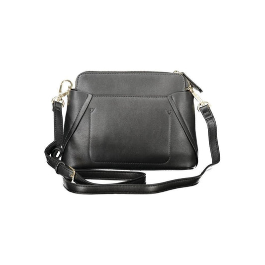 Mario Valentino Black Polyethylene Women Handbag VA-39156