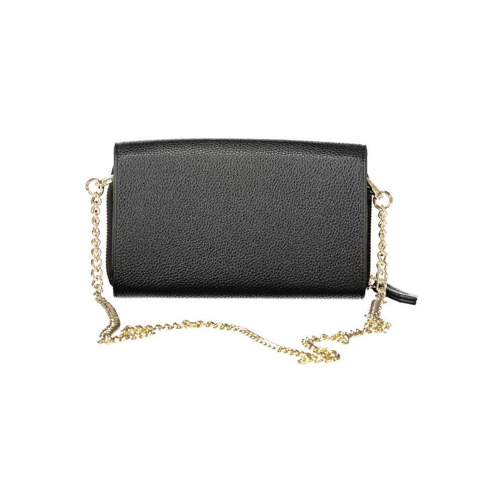 Front view with bag zipped and handles upright.
