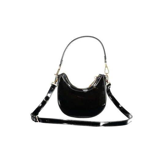 Mario Valentino Black Polyethylene Women Handbag