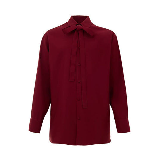 Gucci Bordeaux Wool Shirt GU-984820051448-IT48 | M