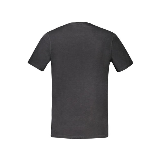 Hugo Boss Black Cotton T-Shirt BO-33105-M