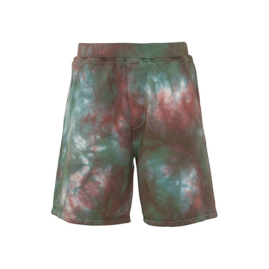 Dsquared² Cotton Tie-Dye Shorts DS-8735455674580-L