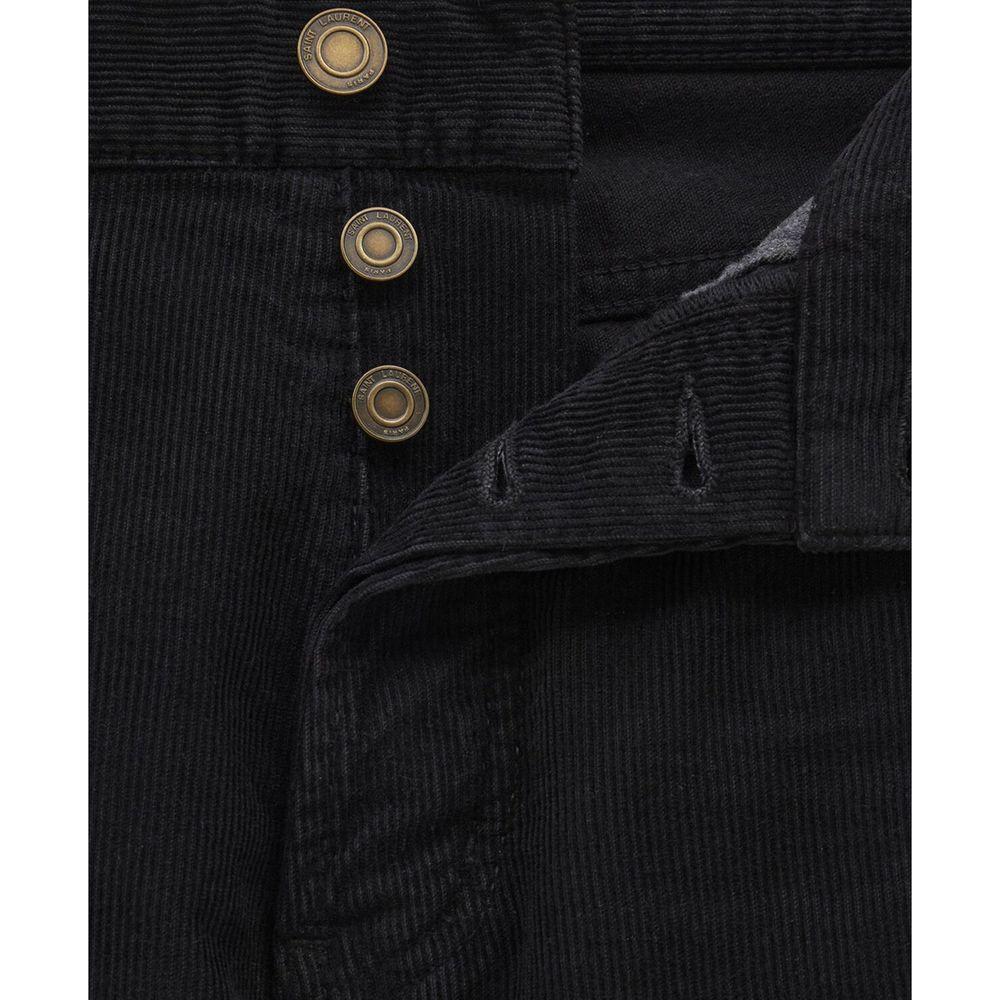 Saint Laurent Corduroy Straight Leg Jeans SA-8735557648596-W32