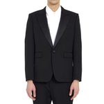 Saint Laurent Grain De Poudre Smoking Jacket SA-8735563317460-IT50 | L