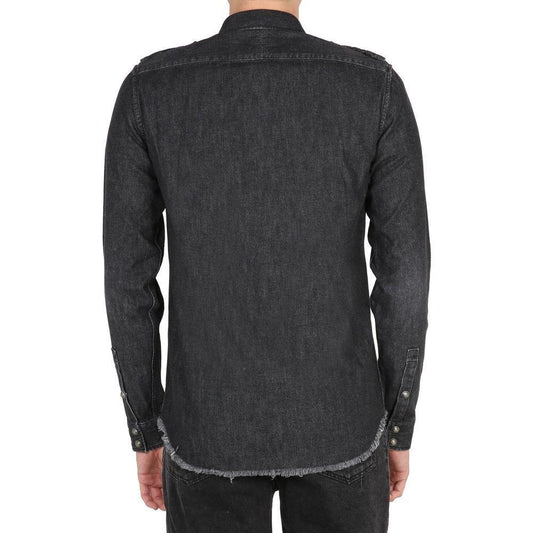 Balmain Cotton Denim Shirt BA-8736267403476-40
