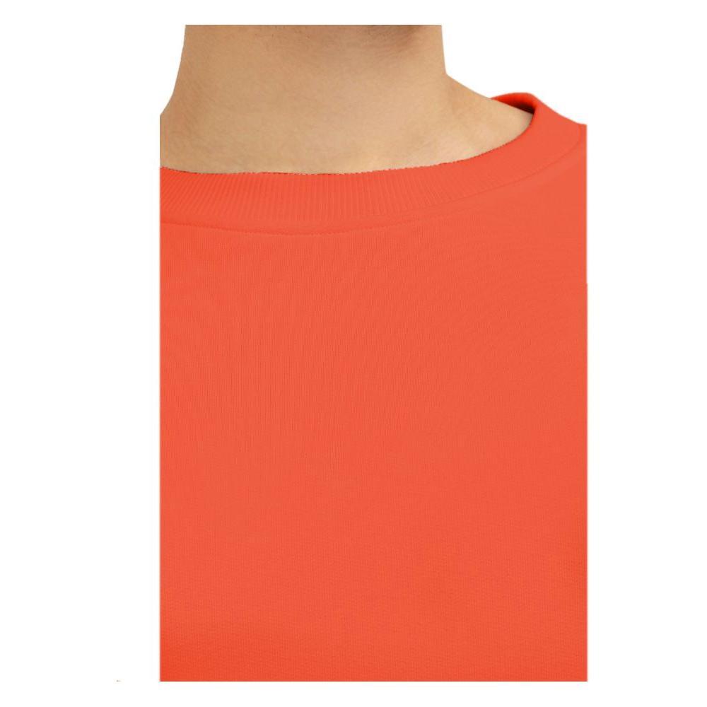 Balmain Orange Cotton Sweater BA-15803-S