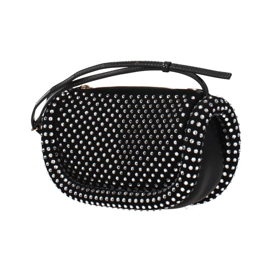 Jw Anderson Black Leather Crossbody Bags JW8547292283145BT