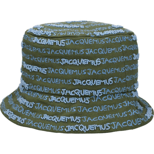 Jacquemus Green Cotton Bucket Hats JA-8547396845833-56 CM|XS