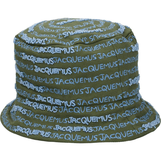 Jacquemus Green Cotton Bucket Hats JA-8547396845833-56 CM|XS