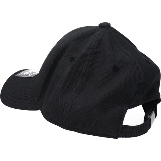 Marcelo Burlon Black Marabou Caps (Baseball Hat)