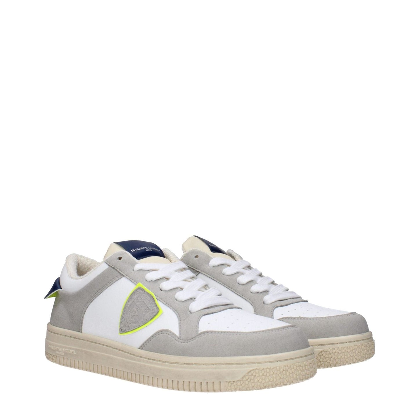 Philippe Model White Leather Sneakers PH-15089984864521-EU40/US7
