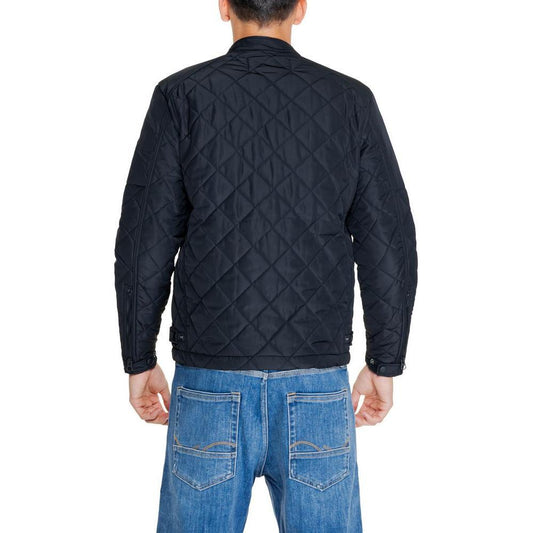 Replay Black Polyamide Jackets & Coat RE-14825400009-IT44 | S