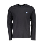 North Sails Black Cotton T-Shirt NO-23364-XL