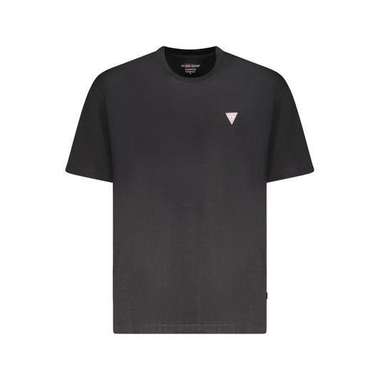 Guess Jeans Black Cotton Men T-Shirt GU-39217-M