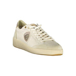 Blauer White Leather Women Sneaker