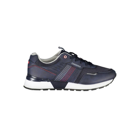 Carrera Blue Polyester Sneaker