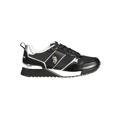 U.S. POLO ASSN. White Eco Suede Women Sneaker