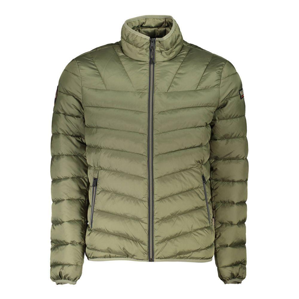 Napapijri Green Polyamide Jacket NA-21681-S