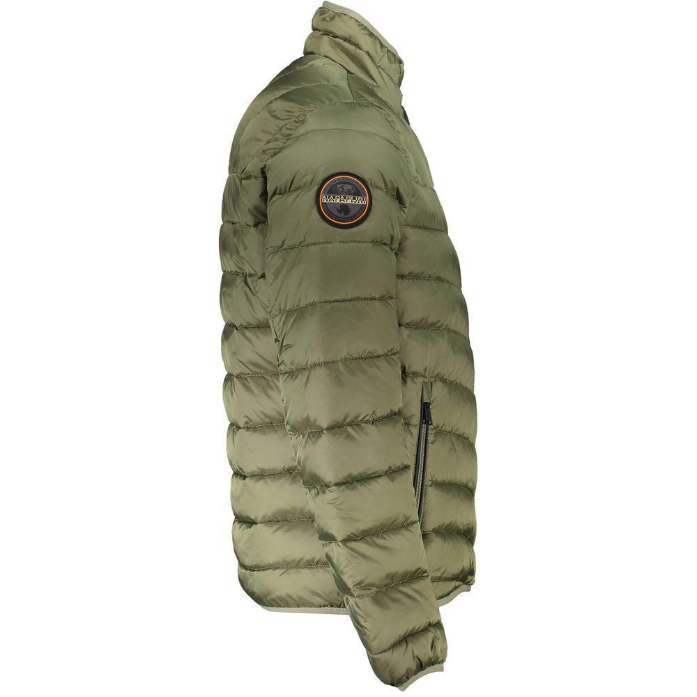Napapijri Green Polyamide Jacket NA-21681-S