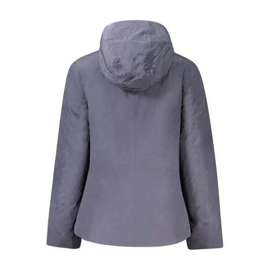 K-WAY Blue Polyamide Jackets & Coat