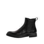 Dolce & Gabbana Black Chelsea Leather Mid Calf Boots Shoes MV7380-40