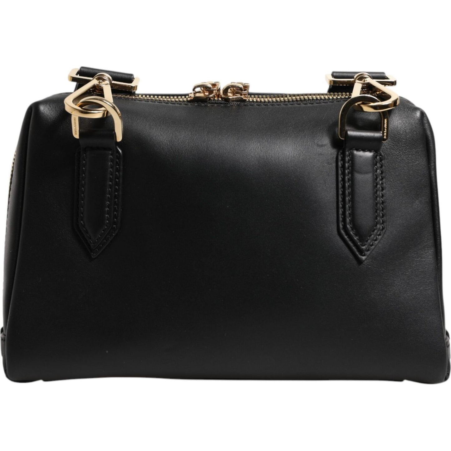 Dolce & Gabbana Black Mediterranean Leather Shoulder Crossbody Bag BAG4481