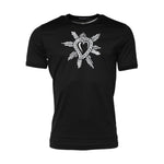 Dolce & Gabbana Black Sacred Heart Cotton Crew Neck T-shirt TSH91021-48
