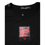 Dolce & Gabbana Black Eye Print Cotton Men Crew Neck T-shirt TSH91030-54