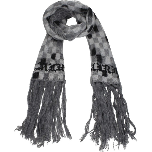 Amiri Gray Modal Scarves AM8547301294345BT