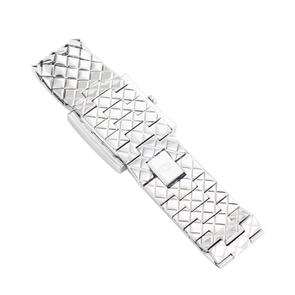 Time Force Silver Stainless Steel Dress Watch