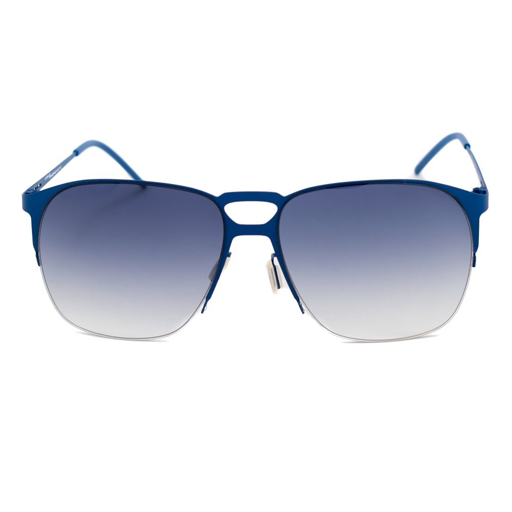 Italia Independent Blue Metal Sunglasses