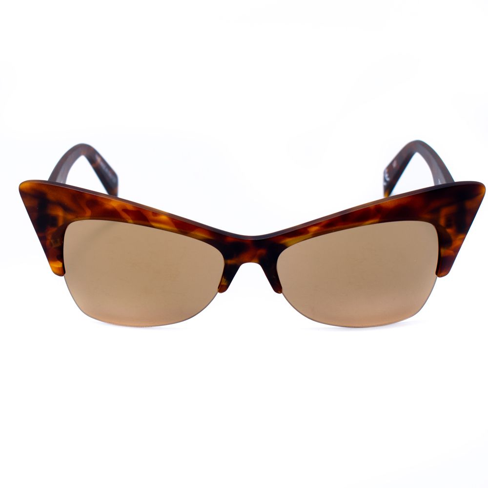 Italia Independent Brown Acetate Sunglasses