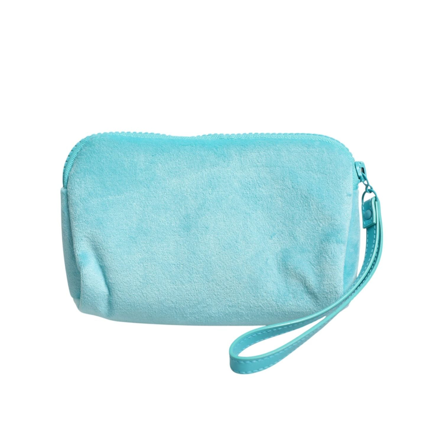 Front view with bag zipped and handles upright.