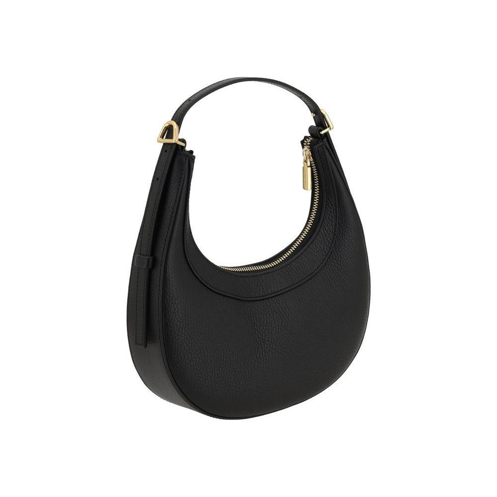 Front view with bag zipped and handles upright.