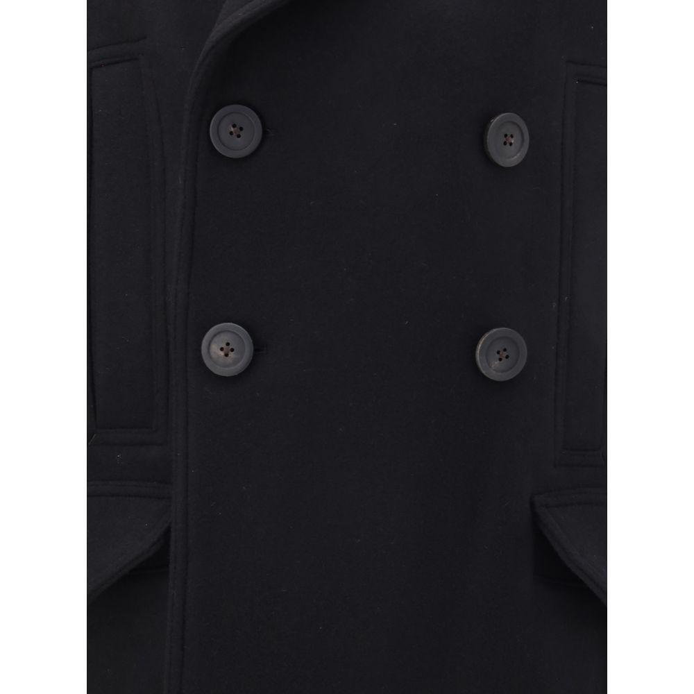 Rick Owens Officer long Coat RI-RU02E1982WSF09-IT46 | S
