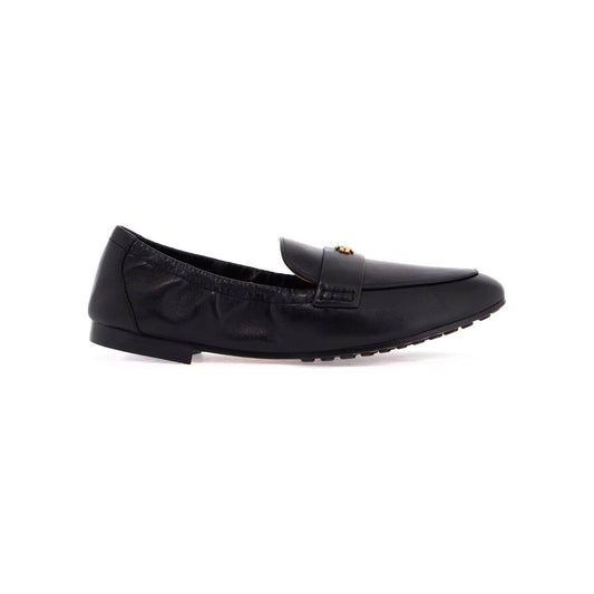 Tory Burch nappa leather ballerina Loafers Tory Burch Dark Slate Gray