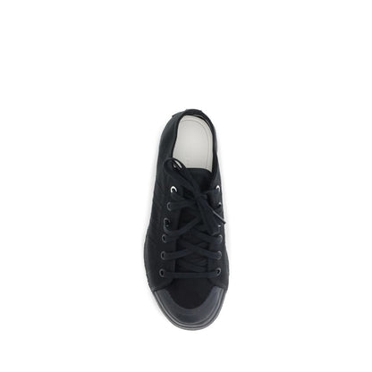 Y-3 Black Fabric Athletic Sneakers