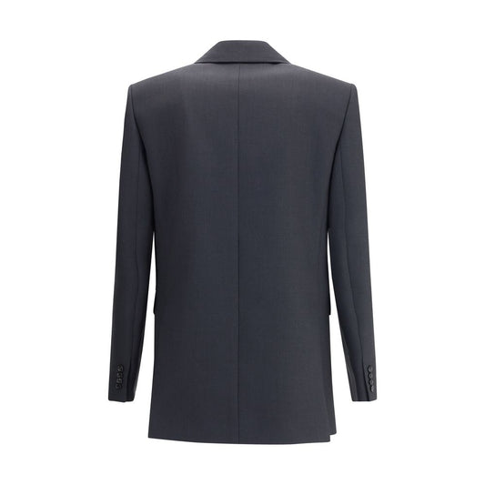 Saint Laurent Wool double-breasted Blazer SA-835102Y5K321000-IT46 | S