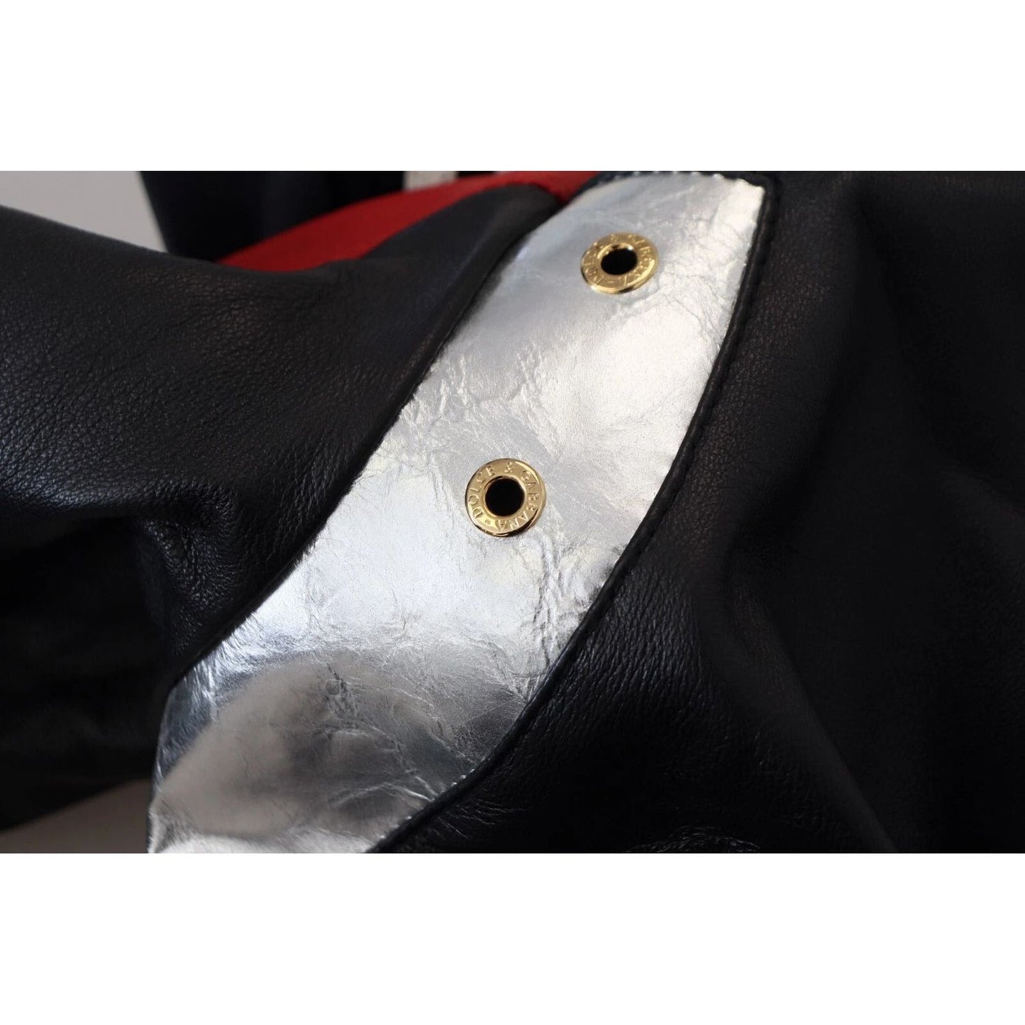 Dolce & Gabbana Black Leather Hooded Blouson Jacket JKT3340-52