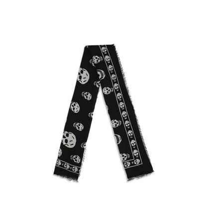 Alexander McQueen Black Modal Scarf