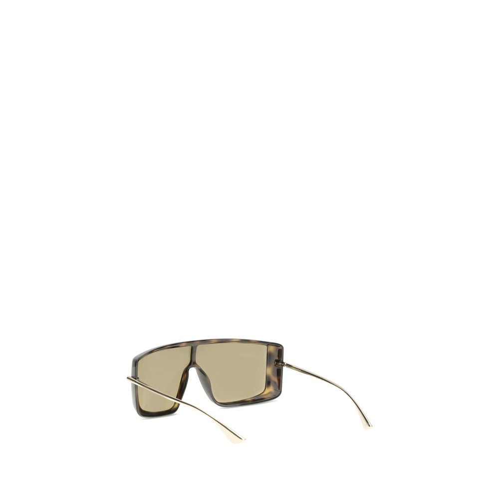 Alexander McQueen Brown Acetate Sunglasses