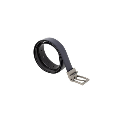 Antony Morato Black Leather Regular Belt
