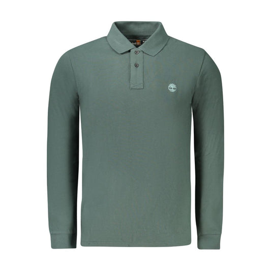 Timberland Verde Cotton Men Polo