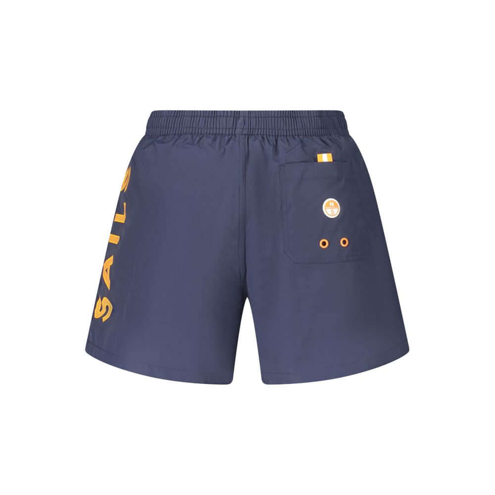 North Sails Blue Nylon Men's Swim Boxer