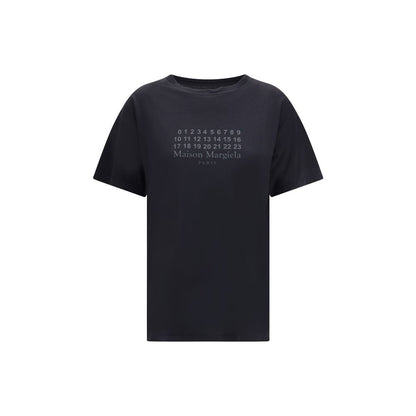 Margiela Black Cotton T-Shirt