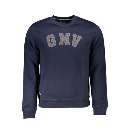 Gianmarco Venturi Blue Polyester Men Sweatshirt