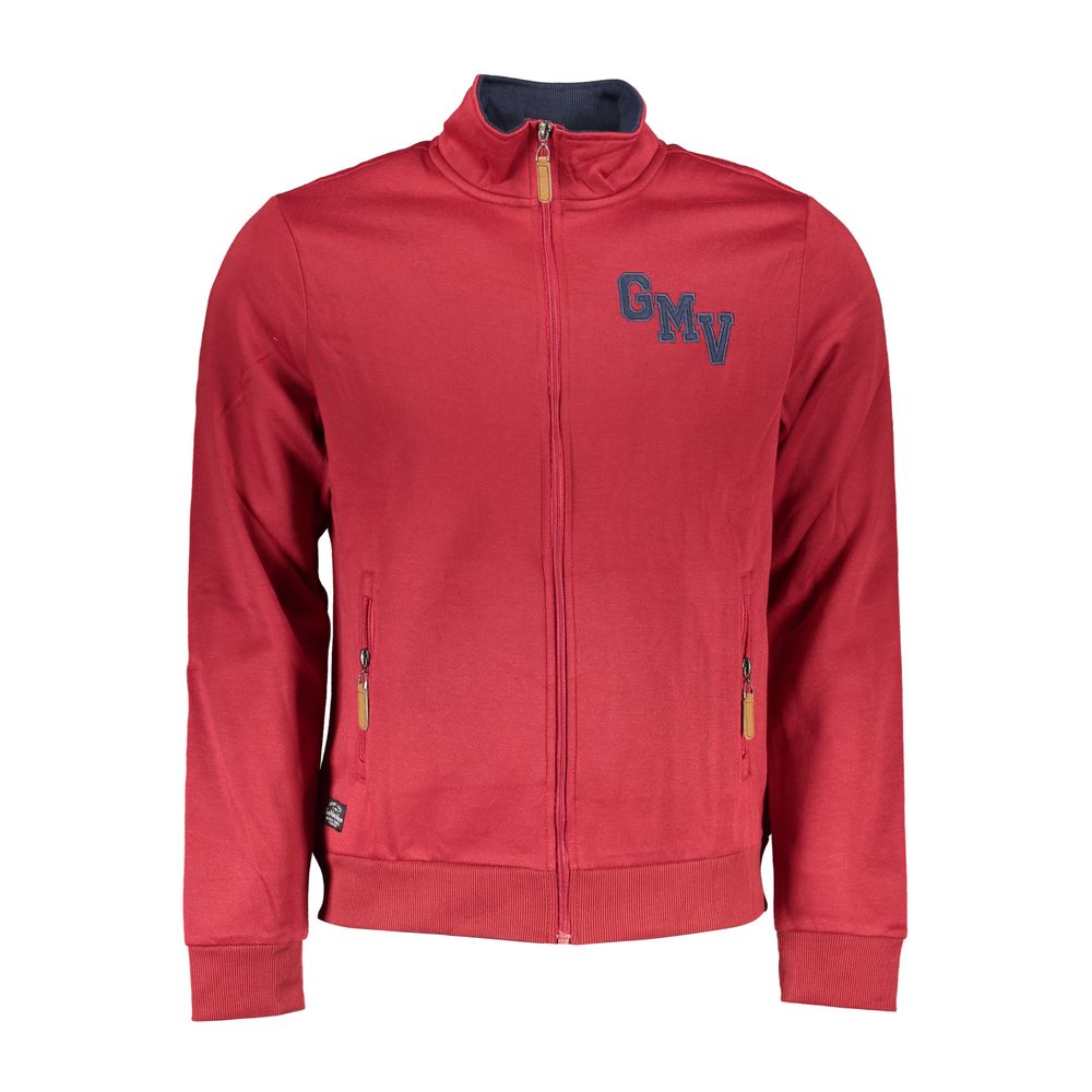 Gianmarco Venturi Red Polyester Men Sweatshirt