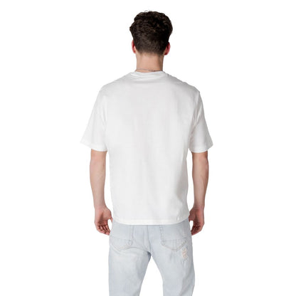 Armani Exchange White Cotton T-Shirt