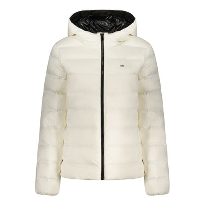Tommy Hilfiger White Polyester Women's Jacket
